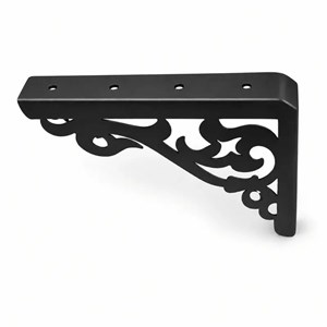 پایه نگهدارنده طبقه دیواری مدل فرفورژه بسته 2 عددی