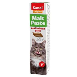 تشویقی گربه سانال مدل Malt Anti-Hairball وزن 100 گرم