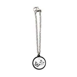 آویز ساعت زنانه ناکسیگو مدل شب تاب طرح پروانه کد AW7279
