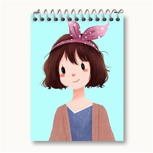 دفترچه یادداشت مدل فانتزی دخترانه
