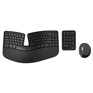 کیبورد و ماوس بی‌سیم مایکروسافت اسکلاپت ارگونومیک Microsoft Sculpt Ergonomic Desktop Wireless Keyboard and Mouse