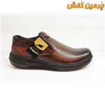 کفش چرم مردانه اداری رخشی مدل کلارکس clarks کد 7278 