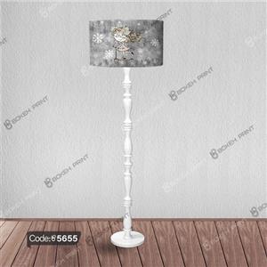 آباژور سالنی چاپی طرح دختر اسکیت سوار کد 5655