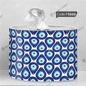 لوستر چاپی طرح چشم نظر کد 5666