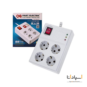 محافظ 4 خانه کامپوتر آنالوگ با کابل 5 متری پارت مدل 773