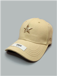 کلاه کپ کرم مدل ستاره SMFK کد 4863