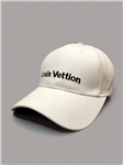 کلاه کپ Louis Vuitton سفید پشت سگکی کد 6187