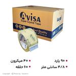 چسب پهن شیشه ای آویسا اکو 90 یارد 40 میکرون