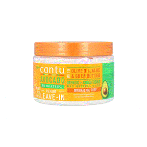 کرم کانتو آبرسان آووکادو موهای فر Cantu Avocado Hydrating Repair Leave in Cream 340g