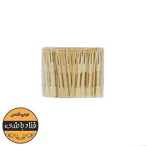 چنگال چوبی فینگرفود بسته 70 عددی