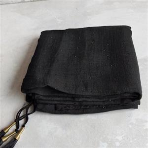 روسری مشکی نگین کار شده