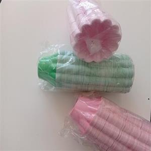 ظرف یکبار مصرف بستنی خوری مدل نیلوفری  شرکت نوین رویا پلیمر