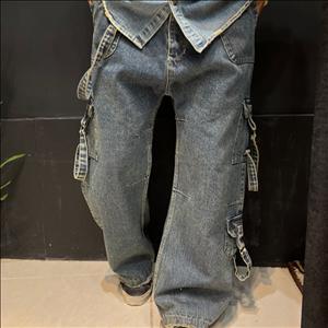 شلوار کارگو بند دار