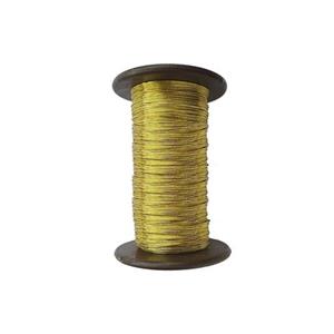 سیم گلسازی روکش دار طلایی شماره 4 (یک عددی)