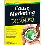 کتاب زبان اصلی Cause Marketing For Dummies اثر Joe Waters and Joanna MacDonald