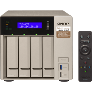 ذخیره ساز تحت شبکه کیونپ تی وی اس 473ایی 8جی Network Storage: QNAP TVS-473E-8G