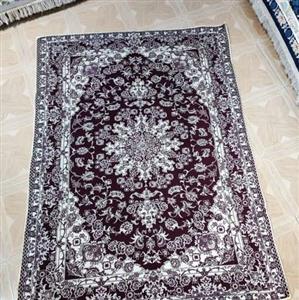 روفرشی نگین ساده 6 متری رنگ زرشکی