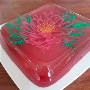 ژله  خامه یی