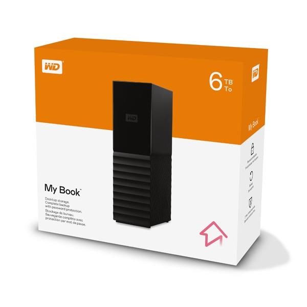 Western Digital My Book  Desktop External Hard Drive 6TB