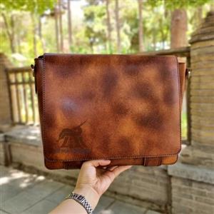 کیف اداری زنانه چرم طبیعی دست دوز