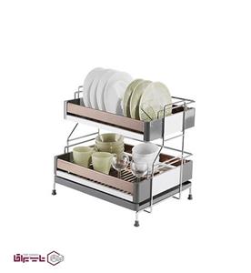 سبد آبچکان کنار سینک سری 1 رنگ برنز سایز 50 فانتونی fantoni کد F-0H-021-01