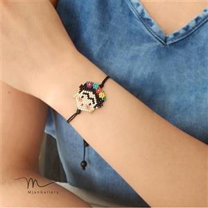 دستبند فریدا ( منجوق میوکی ) کد M0014 