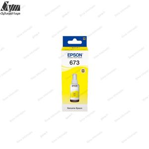 جوهر زرد مخزن اپسون مدل T6734 Epson T6734 Yellow Ink For L800