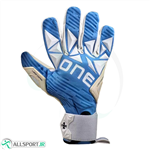 دستکش دروازه بانی وان طرح اصلی  One Goalkeeper gloves Blue White