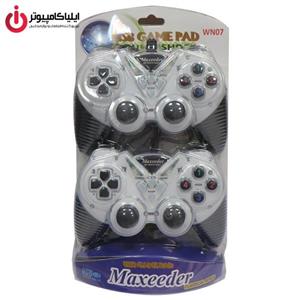 دسته بازی مکسیدر مدل  MX-GP8101 WN09 بسته دو عددی Maxeeder MX-GP8101 WN09 Gamepad