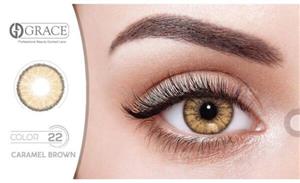 لنز رنگی CARAMEL BROWN 22 گریس