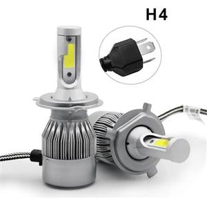 هدلایت دو کنتاک H4 رنگ سفید بسته 2 عددی