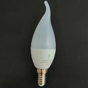 لامپ ال ای دی  اشکی 6 وات مارک پارس شوان پایه E14 نور آفتابی