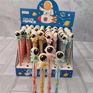 مداد فشنگی طرح فضانورد