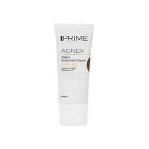 کرم ضد آفتاب رنگی پریم مدل Acnex Beige SPF60 حجم 40 میلی لیتر