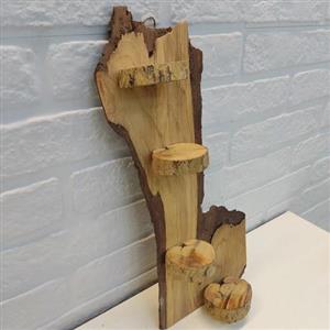 استند چوبی روستیک چوب بان