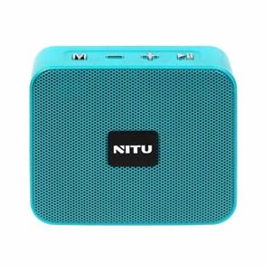 اسپیکر بی سیم NITU مدل NITU-10 - سبز آبی