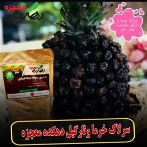 غذای کودک خرما و نارگیل نیمه آماده با سویق غلات، 250 گرم، محصولات دهکده