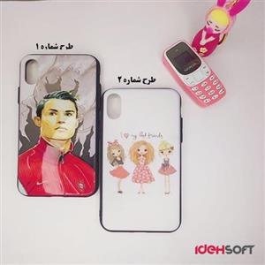 قاب طرح دار مناسب ایفون X/IPHONE X