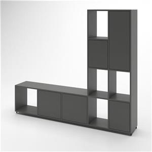 میز تلویزیون با کتابخانه مدرن مدل C12