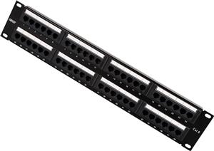 پچ پنل 48 پورت شبکه Dshot - Cat6 UTP