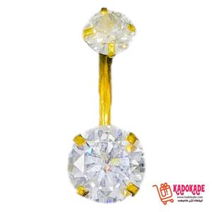 پیرسینگ ناف استیل مارنا گالری مدل B-Diamond