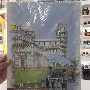 دفتر آبرنگ سایز a4