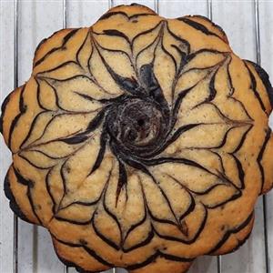 کیک زبرا (دورنگ) خانگی  تازه 1کیلو