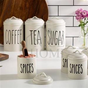 ست هفت پارچه پاسماوری جنس فلزیکیفیت عالیبرند نایس هومشامل سه عدد بانکه بزرگ و چهارعدد جاادویه