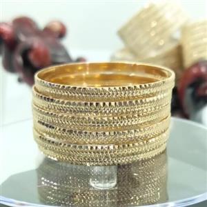 النگو طلا روس بچگانه پک 3 عددی بدون حساسیت و ضمانت 5 سال رنگ
