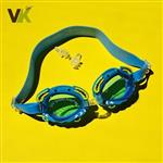 عینک شنا بچگانه فری شارک کد 1100 رنگ آبی روشن.قبل از ثبت سفارش موجودی بگیرید