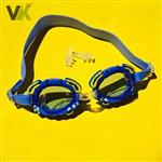 عینک شنا بچگانه فری شارک کد 1100 رنگ آبی کاربنی .قبل از ثبت سفارش موجودی بگیرید