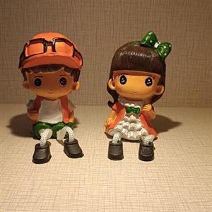 مجسمه دکوری تزئینی اژدها دختر و پسر