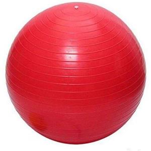 توپ ایروبیک سایز 75 با باد کردن 85 رنگ قرمز