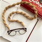 بند عینک رنگی nahal  بافته شده با نخ مکرومه با کیفیت و زیبا